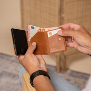 Lancaster Full-Grain Leather Card Holder 女士 – alternate product view 3