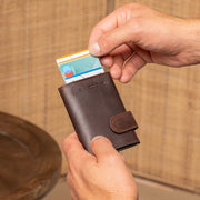 Leicester Full-Grain Leather Card Holder 女士 – alternate product view 2