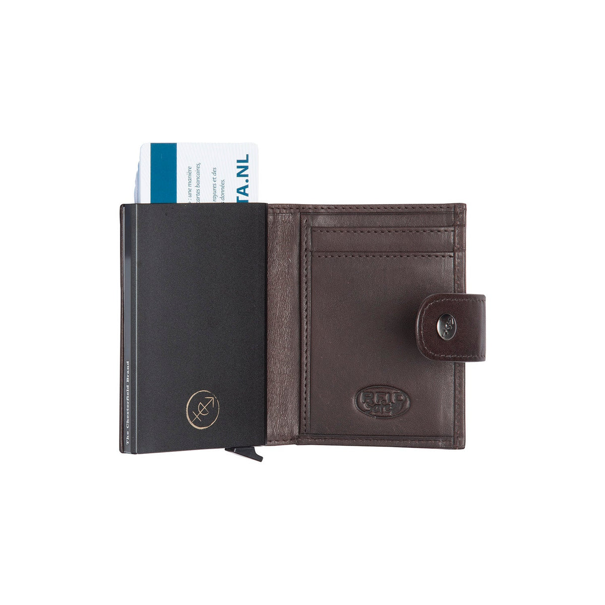 Lesina Full-Grain Leather Card Holder 女士 – alternate product view 3