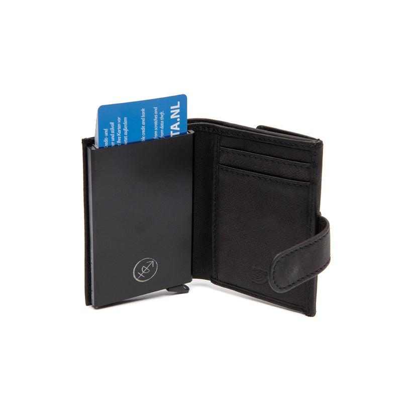 Torola Full-Grain Leather Card Holder 女士