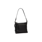 Faro Full-Grain Leather Crossbody Bag 女士 in Classic 100% Full-Grain Leather - Full Exterior Front Profile View | Buy Online