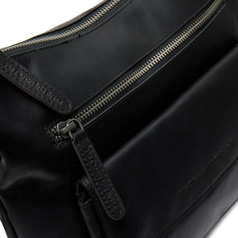 Hailey Full-Grain Leather Crossbody Bag 女士