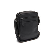 Laveno Full-Grain Leather Crossbody Bag 男士 in Classic 100% Full-Grain Leather - Full Exterior Front Profile View | Buy Online