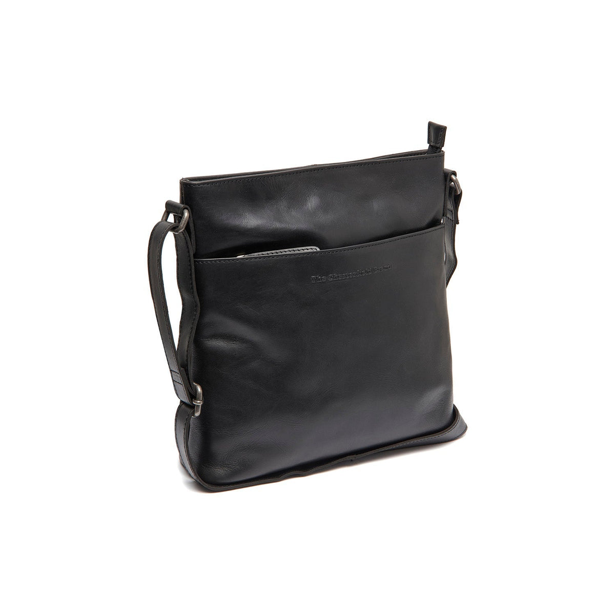Lunton Full-Grain Leather Crossbody Bag 女士 in Classic 100% Full-Grain Leather - Full Exterior Front Profile View | Buy Online