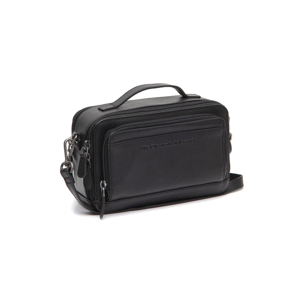 Rovon Full-Grain Leather Crossbody Bag 女士 in Classic 100% Full-Grain Leather - Full Exterior Front Profile View | Buy Online