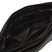 
Classic 100% Full-Grain leather Bag - 展现加固真皮背带与承重走线的背部视角