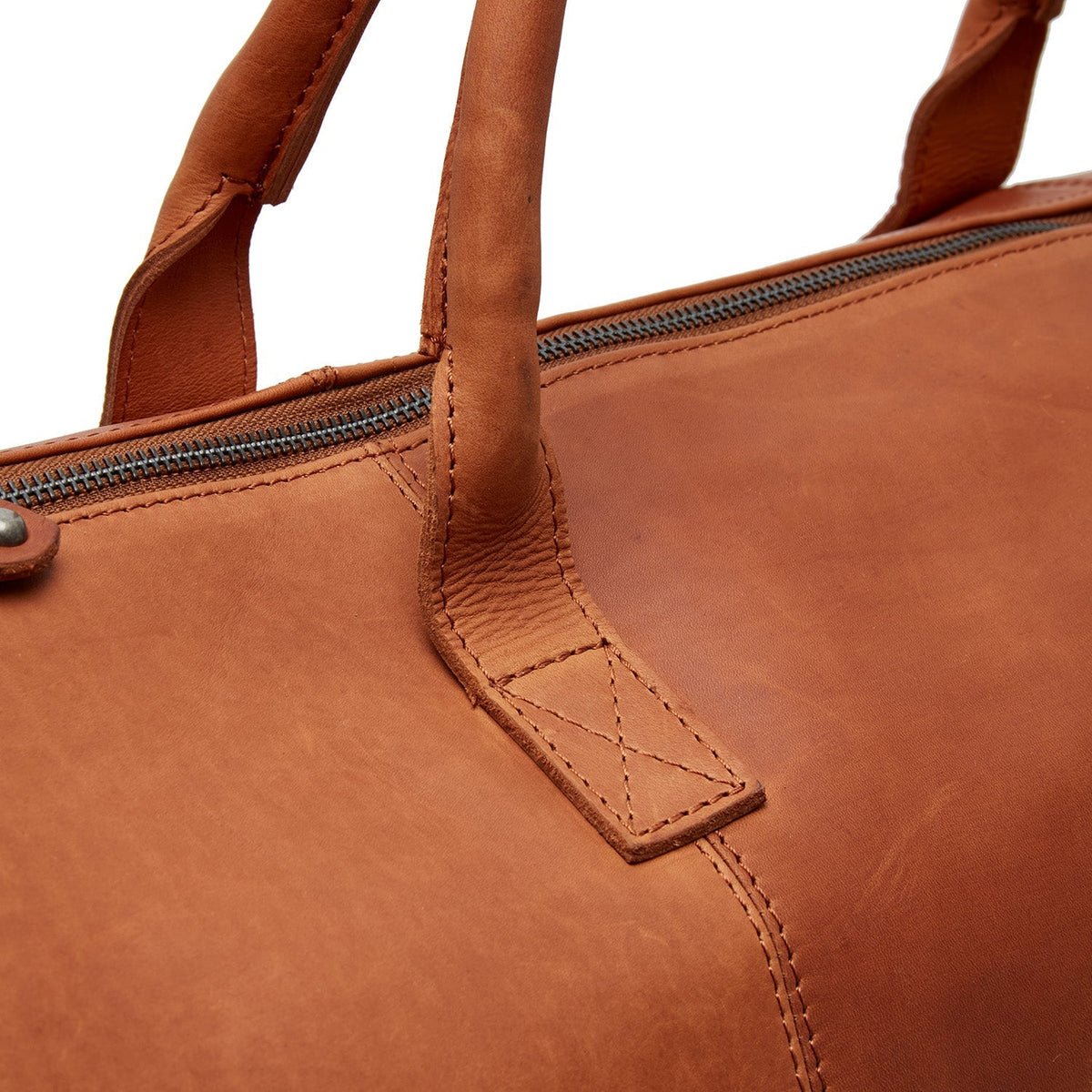 Cognac Leather Garment Bag Finlay 女士, detail view 1