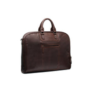Tailored Rib Cuffs &amp; Hem Craftsmanship Construction Detail on Leather Garment Bag Josh 女士