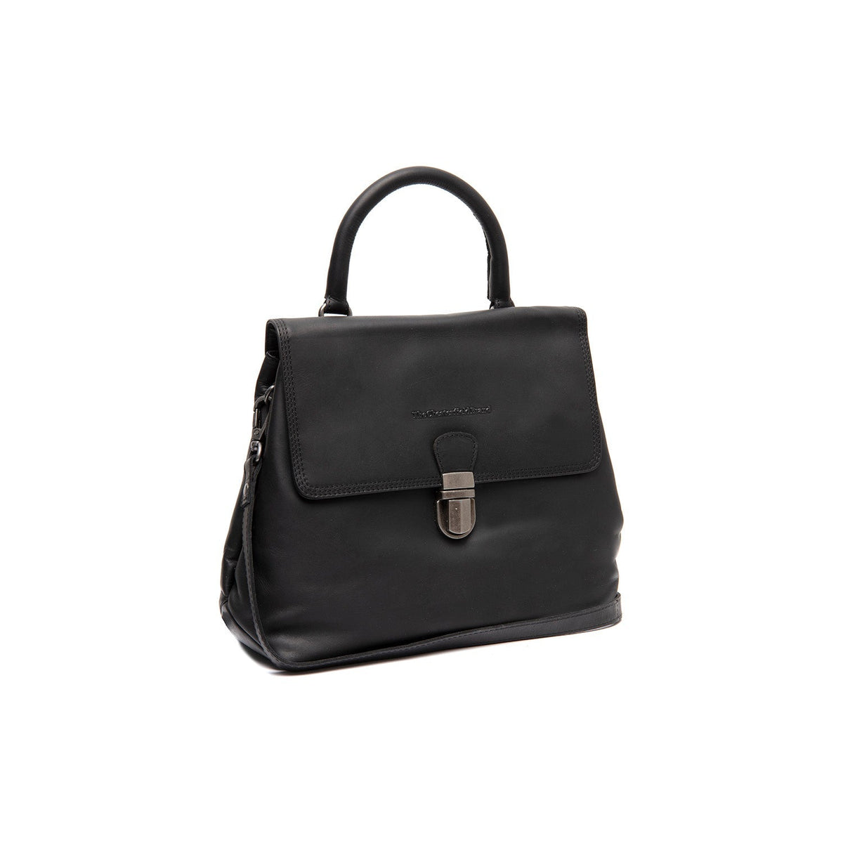 Angera Full-Grain Leather Handbag 女士 in Classic 100% Full-Grain Leather - Front Profile View &amp; Tailored Silhouette | Buy Online
