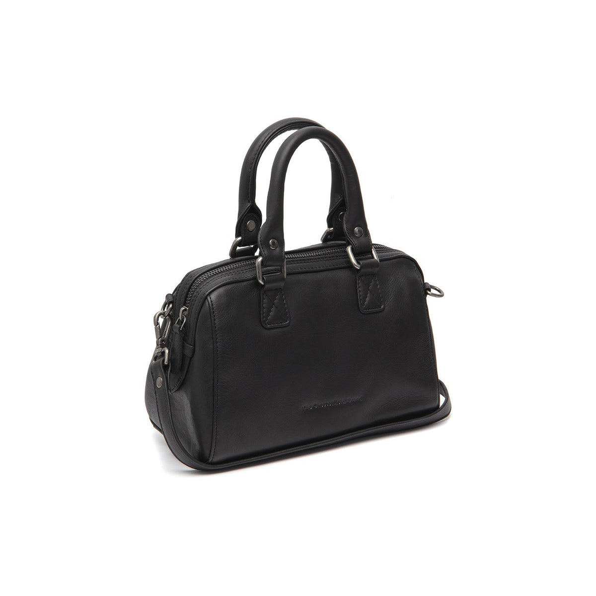 Dalford Full-Grain Leather Handbag 女士 in Classic 100% Full-Grain Leather - Front Profile View &amp; Tailored Silhouette | Buy Online