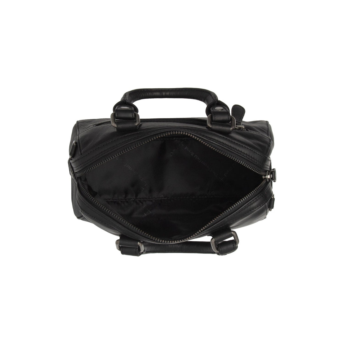 Dalford Full-Grain Leather Handbag 女士 - Lateral Side Profile View Showing Sleeve Cut &amp; Athletic Taper Fit