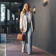 Langton Full-Grain Leather Handbag 女士 – alternate product view 3