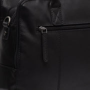 Interior View Showing Quilted Viscose Lining & Dual Inside Utility Storage Pockets