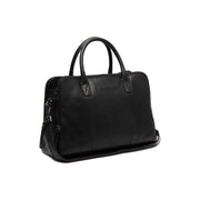 Layton Full-Grain Leather Handbag in Classic 100% Full-Grain Leather - Front Profile View & Tailored Silhouette | Buy Online