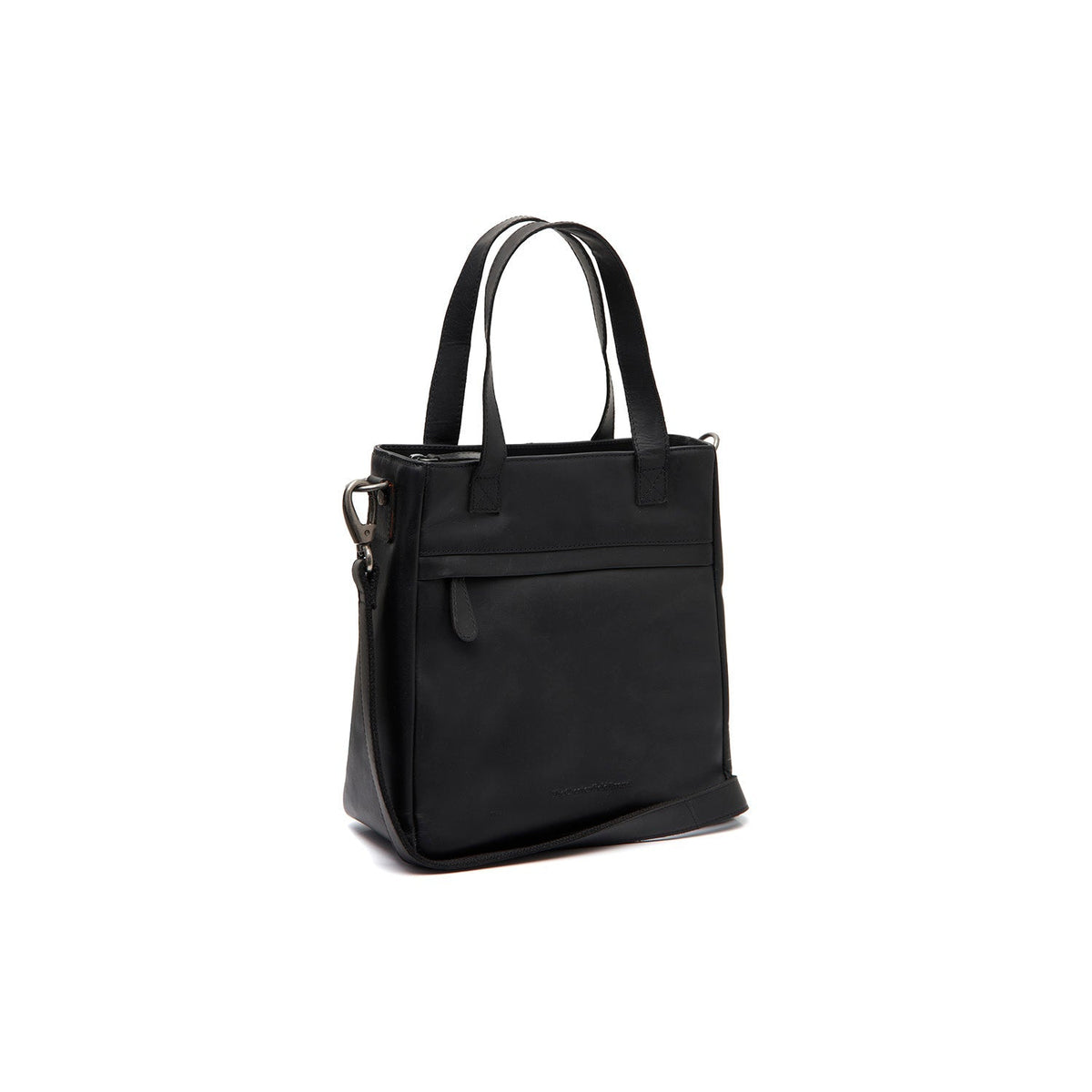 Lingfield Full-Grain Leather Handbag 女士 in Classic 100% Full-Grain Leather - Front Profile View &amp; Tailored Silhouette | Buy Online
