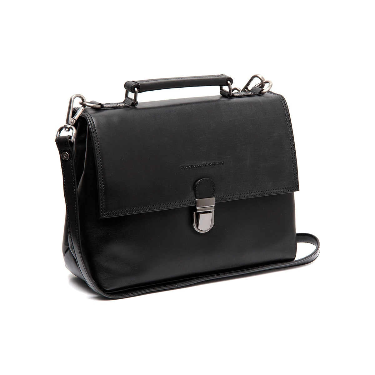 Renata Full-Grain Leather Handbag 女士 in Classic 100% Full-Grain Leather - Front Profile View &amp; Tailored Silhouette | Buy Online