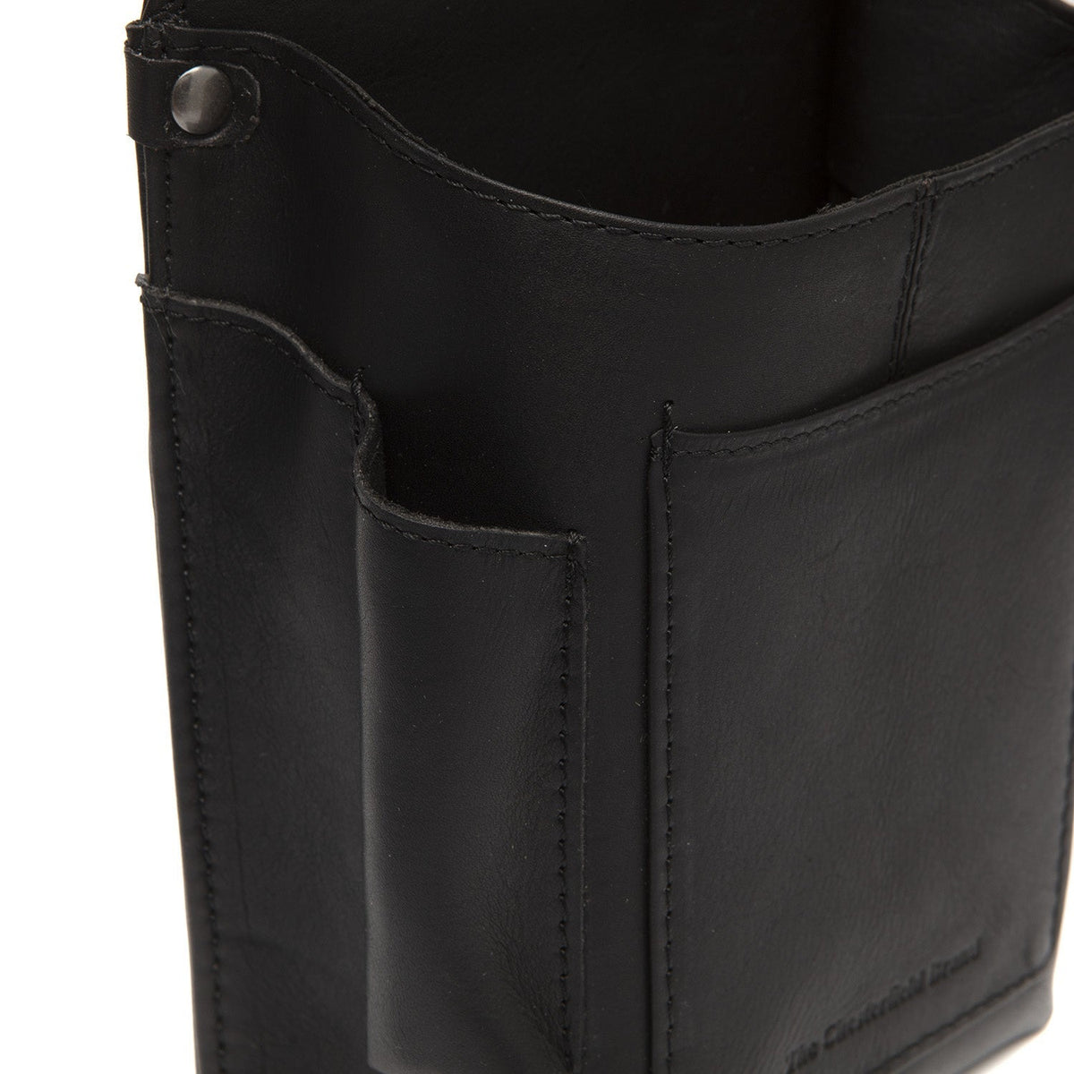 
Solid Antique Brass Hardware & Heavy-Duty Dual Zipper Detail on Taiwan 头层牛皮 Waiter 头层真皮皮夹钱包 Holster