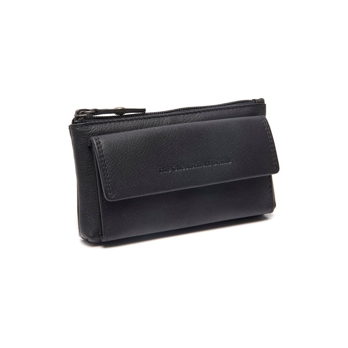 Torano Full-Grain Leather Key Case 女士 in Classic 100% Full-Grain Leather - Front Profile View &amp; Tailored Silhouette | Buy Online