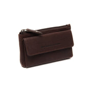 Tailored Rib Cuffs &amp; Hem Craftsmanship Construction Detail on Violette Full-Grain Leather Key Case 女士