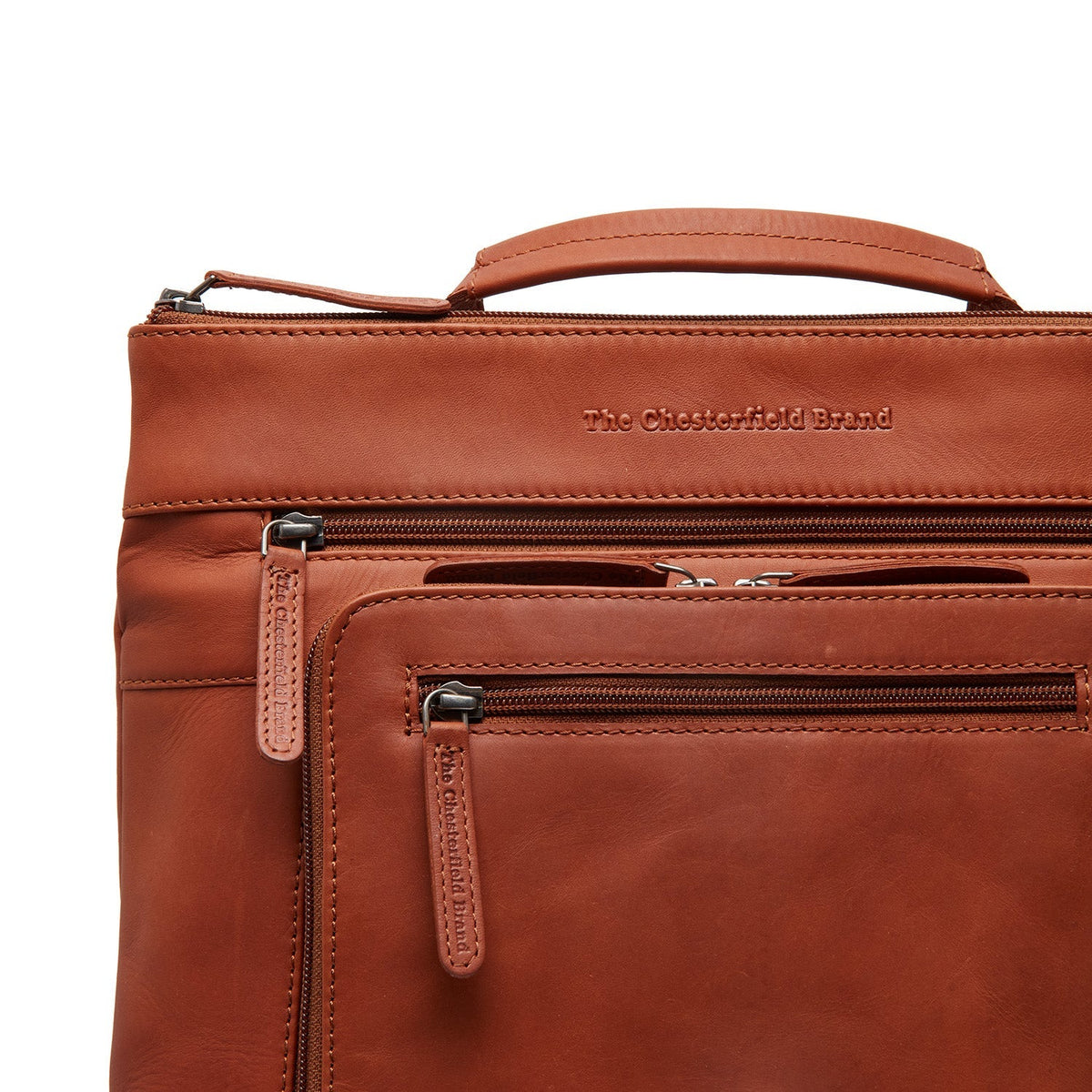 Caldero Full-Grain Leather Laptop Backpack 女士 – alternate product view 2