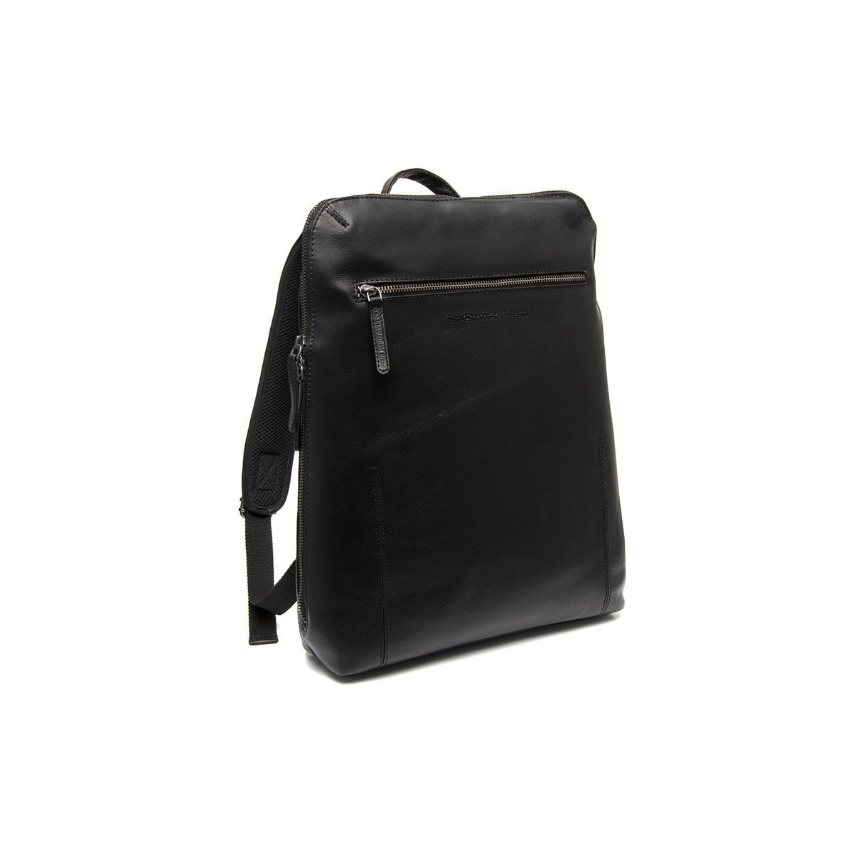Filmore Full-Grain Leather Laptop Backpack 女士 in Classic 100% Full-Grain Leather - Full Exterior Front Profile View | Buy Online