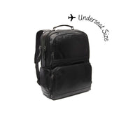Lennox Full-Grain Leather Laptop Backpack 女士 in Classic 100% Full-Grain Leather - Full Exterior Front Profile View | Buy Online