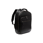 Maggiore Full-Grain Leather Laptop Backpack 男士 in Classic 100% Full-Grain Leather - Full Exterior Front Profile View | Buy Online