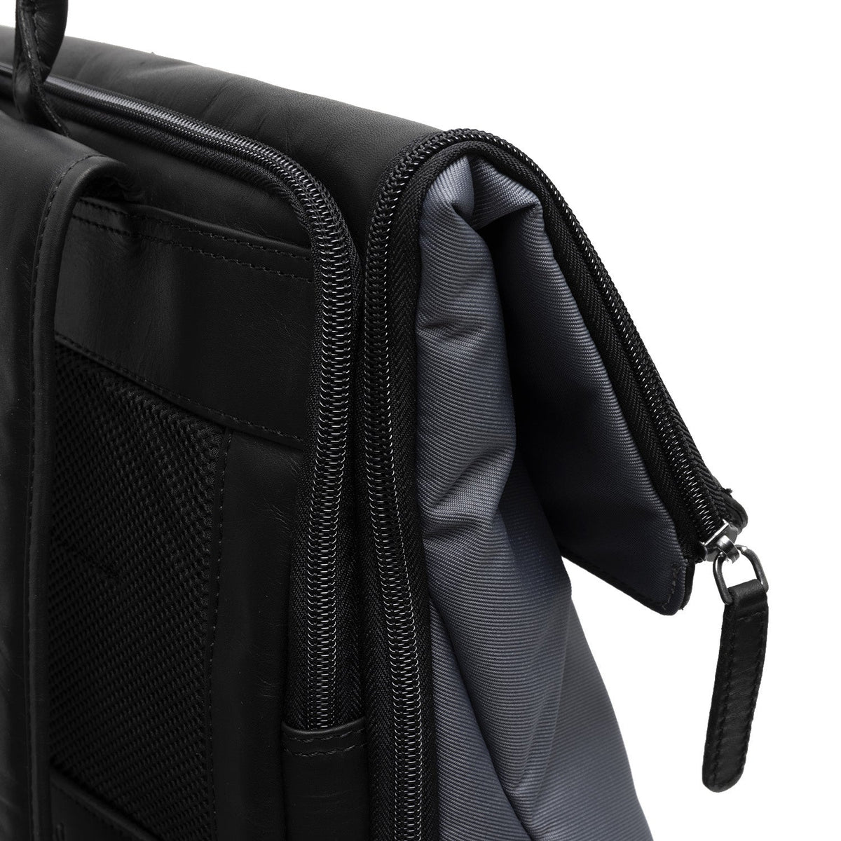 Trondheim Full-Grain Leather Laptop Backpack 女士 – alternate product view 2