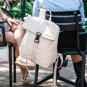 Trondheim Full-Grain Leather Laptop Backpack 女士 – alternate product view 2