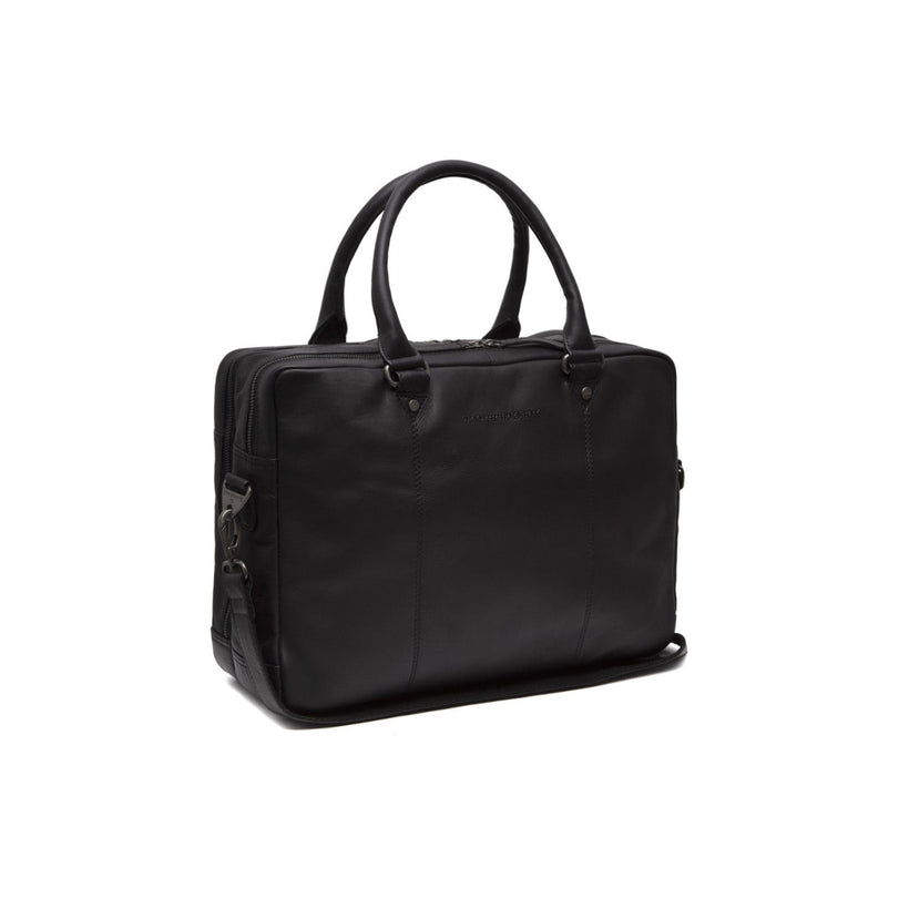 Boston Full-Grain Leather Laptop Bag 男士
