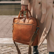 Calvi Full-Grain Leather Laptop Bag 女士 – alternate product view 2