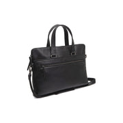 Elvas Full-Grain Leather Laptop Bag 女士 in Classic 100% Full-Grain Leather - Full Exterior Front Profile View | Buy Online
