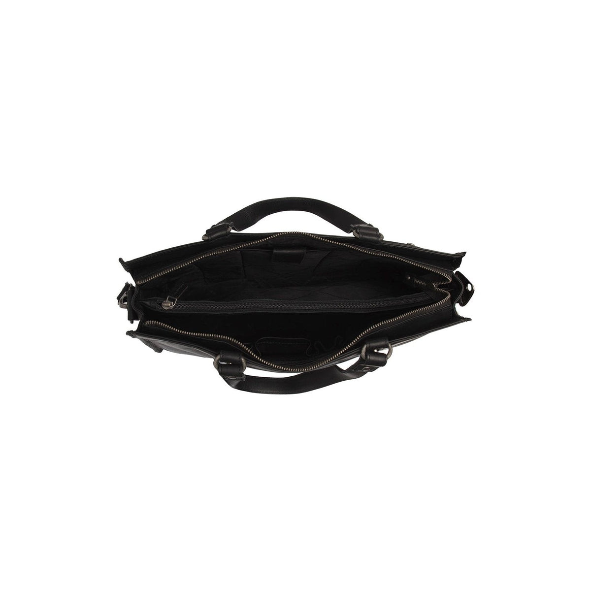 
100% Full-Grain Wax Pull-Up 100% Full-Grain Leather Grain Texture & Handcrafted Patina Detail