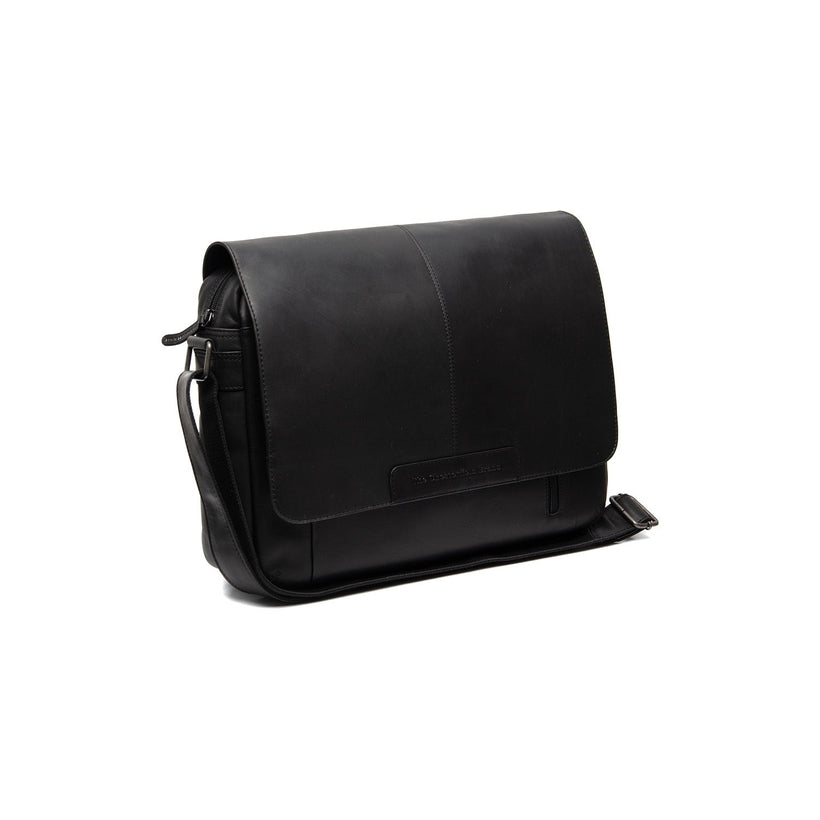 Richard Full-Grain Leather Laptop Bag 男士