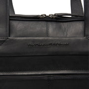 Bryan Black Puffer Vest For Men - Lateral Side Profile View Showing Sleeve Cut &amp; Athletic Taper Fit