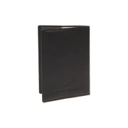 Close-Up Detail of Classic Collar &amp; Heavy-Duty Zipper Hardware on Leather Passport Case 女士
