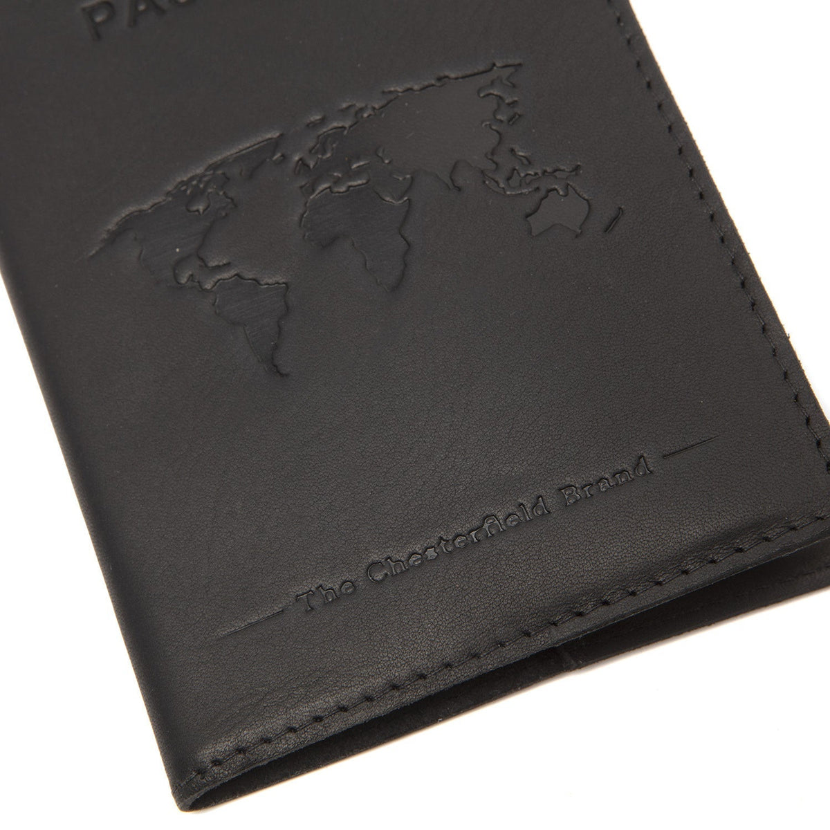 Leather Passport Case 女士 - Lateral Side Profile View Showing Sleeve Cut &amp; Athletic Taper Fit