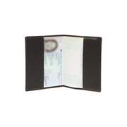 Brown Leather Passport Case 女士, detail view 1