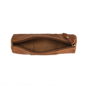 Cognac Leather Pencil Case Lea 女士, detail view 1