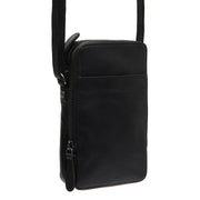 Alesund Full-Grain Leather Phone Bag 女士 in Classic 100% Full-Grain Leather - Front Profile View &amp; Tailored Silhouette | Buy Online