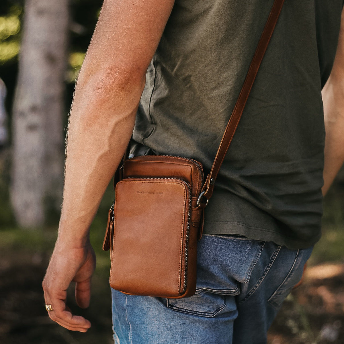 Hamilton Full-Grain Leather Phone Bag 女士 – alternate product view 3