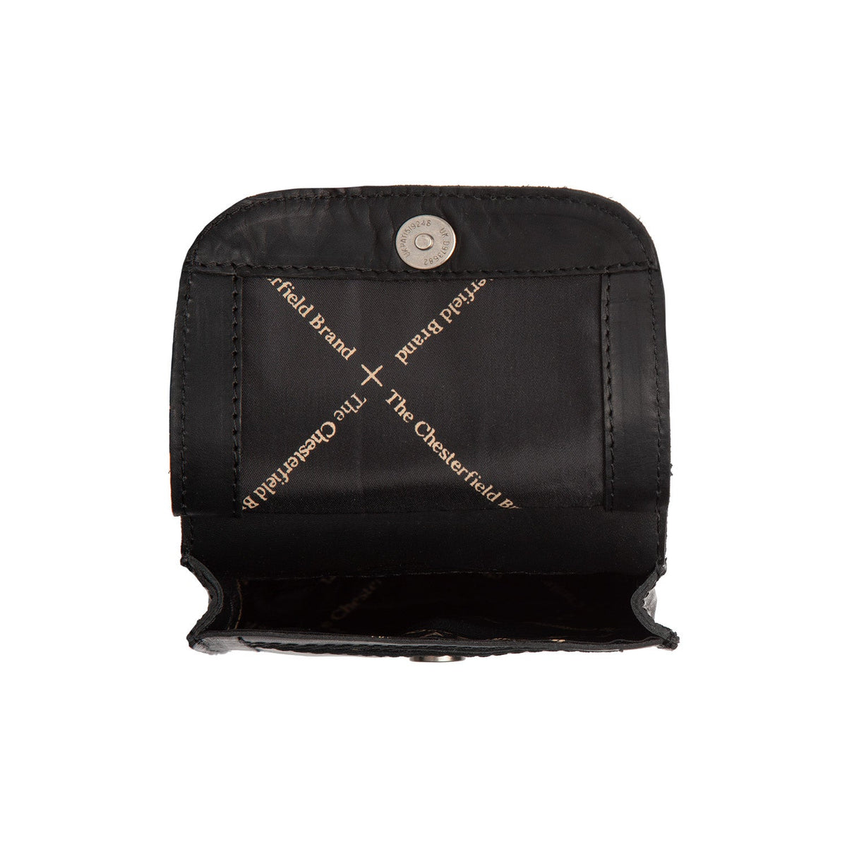 Close-Up Detail of Classic Collar &amp; Heavy-Duty Zipper Hardware on Nebra Full-Grain Leather Phone Bag 女士