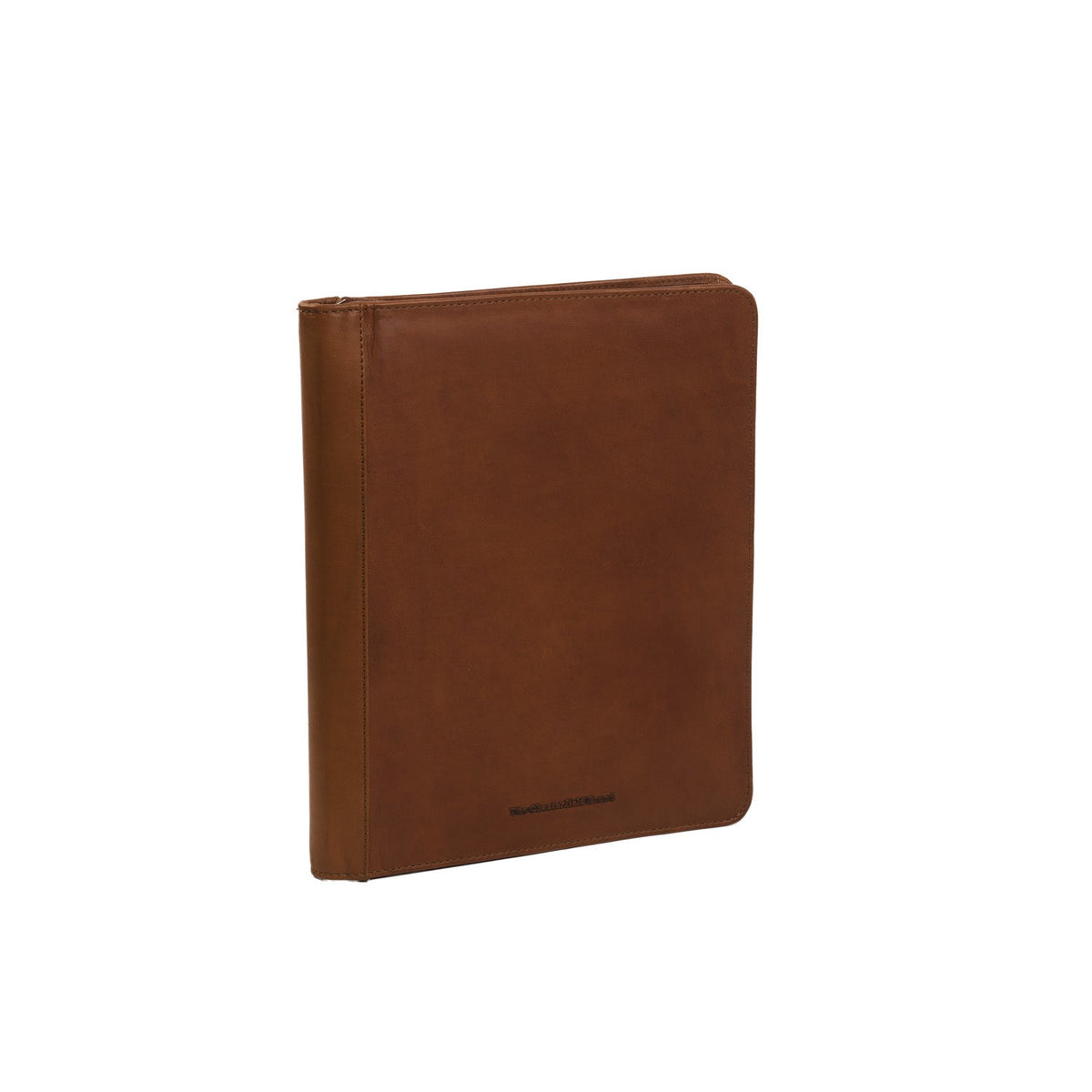 Cognac Leather Portfolio Barnet 女士, front view