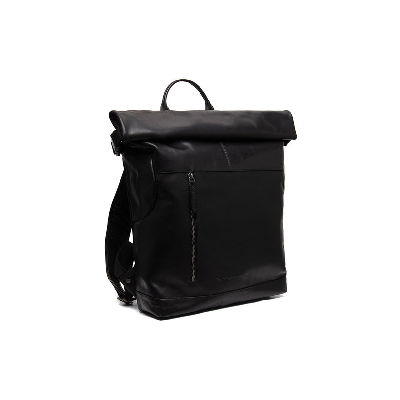 Liverpool Full-Grain Leather Roll-top Backpack 女士