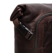 Liverpool Full-Grain Leather Roll-top Backpack 女士 – alternate product view 3