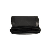 Solid Antique Brass Hardware &amp; Heavy-Duty Dual Zipper Detail on Lizzola Full-Grain Leather Shoulder Bag 女士