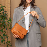 Miloa Full-Grain Leather Shoulder Bag 女士 – alternate product view 3