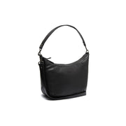 Moneva Full-Grain Leather Shoulder Bag 女士 in Classic 100% Full-Grain Leather - Full Exterior Front Profile View | Buy Online