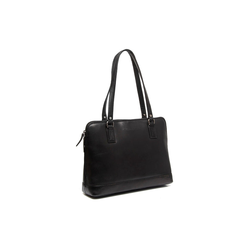 Selvino Full-Grain Leather Shoulder Bag in Classic 100% Full-Grain Leather - Full Exterior Front Profile View | Buy Online