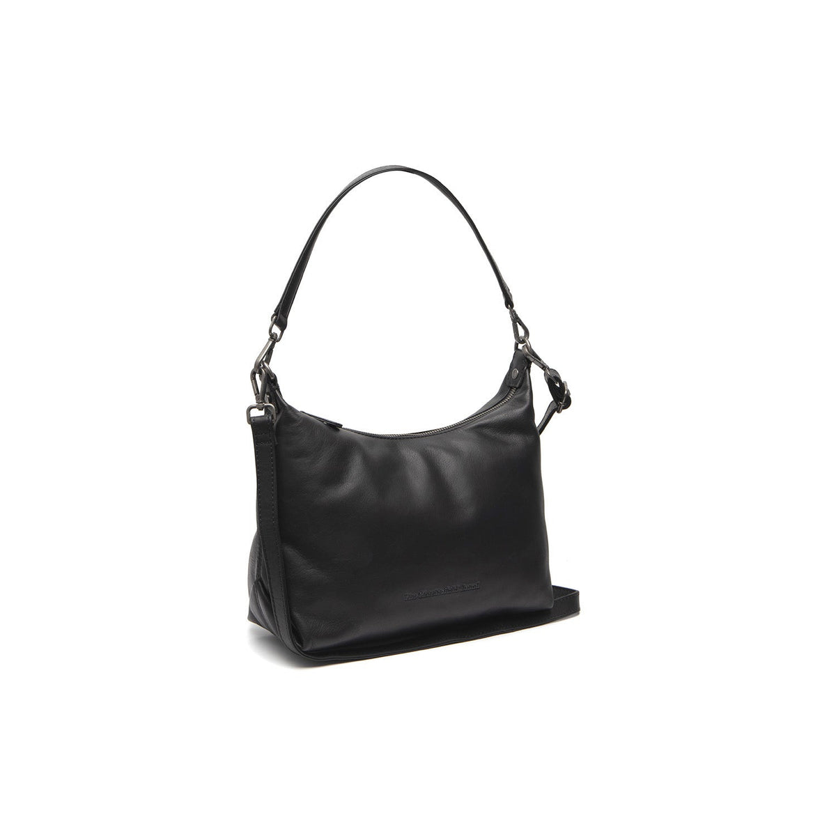 Skara Full-Grain Leather Shoulder Bag 女士 in Classic 100% Full-Grain Leather - Full Exterior Front Profile View | Buy Online